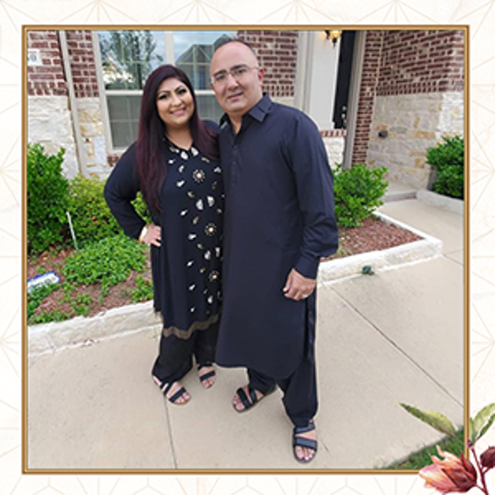 Picture of Aliya Umer was all smiles this Eid in this stunning outfit from our latest collection